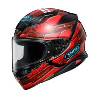 Shoei Мотошлем NXR 2 Fortress красно-черный в Санкт-Петербурге