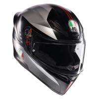 AGV Шлем K1 S Lap Matt Black/Grey/Red в Санкт-Петербурге