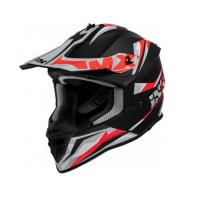 IXS Шлем Кроссовый 362 2.2 Черный/Красный/Матовый в Санкт-Петербурге