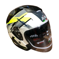 AiM Шлем JK526 Yellow/Grey/White в Санкт-Петербурге