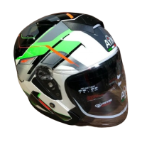 AiM Шлем JK526 Fluo-Green/White/Black в Санкт-Петербурге