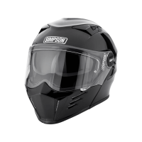 Simpson Шлем модуляр Darksome Gloss Black в Санкт-Петербурге