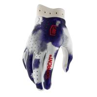 100% Мотоперчатки текстильные ITrack Blue/White 2026 в Санкт-Петербурге