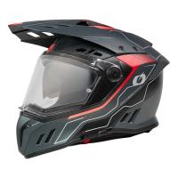 Oneal Шлем кроссовый со стеклом Sierra RS Echo красный/черный в Санкт-Петербурге