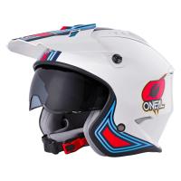 ONEAL Шлем открытый Volt MN1, глянец Белый/красный в Санкт-Петербурге