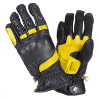 BY City Мотоперчатки Retro II Black/Yellow в Санкт-Петербурге