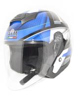 AiM Шлем открытый JK526 Blue/Grey/Black в Санкт-Петербурге