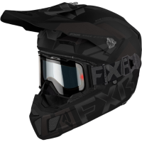 FXR Шлем Clutch Cold Stop QRS Electric 22 Black Ops в Санкт-Петербурге