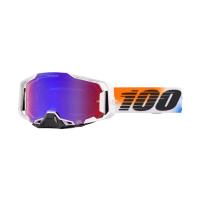100% Очки Armega Hiper 2025 United / Mirror Red/Blue в Санкт-Петербурге