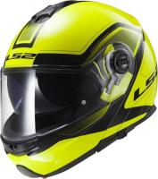LS2 Мотошлем снегоходный FF325 Strobe Electric Snow Civik Желтый/Черный в Санкт-Петербурге