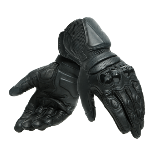 Dainese Перчатки кожаные Impeto Black в Санкт-Петербурге