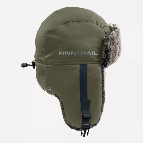Finntrail Шапка-ушанка Hat Terra 2950 Khaki в Санкт-Петербурге