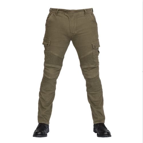 MadBull Мотобрюки Cargo JS Stretch Olive в Санкт-Петербурге