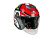 AiM Шлем открытый JK526 Red/Grey/Black в Санкт-Петербурге