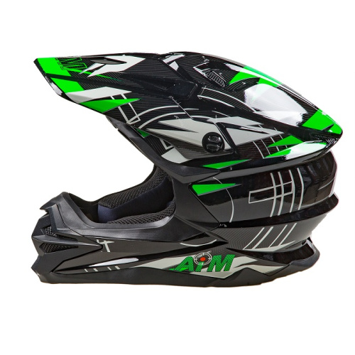 AiM Шлем кроссовый JK803S Green/Black в Санкт-Петербурге