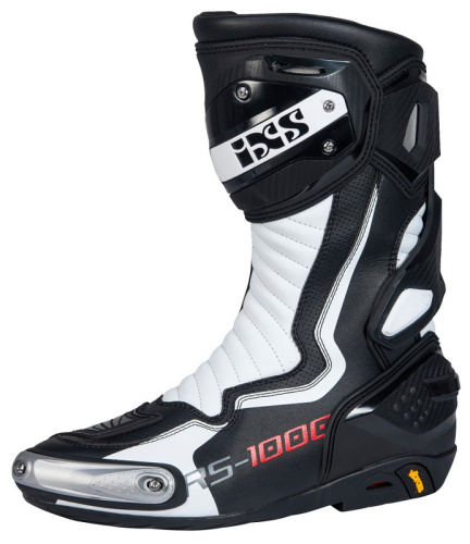 IXS Мотоботы RS-1000 черный/белый в Санкт-Петербурге
