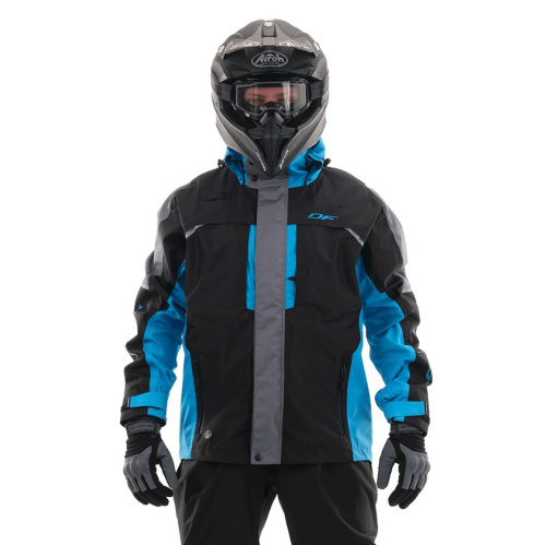 Dragonfly Куртка мембранная Quad Pro Black-Blue в Санкт-Петербурге