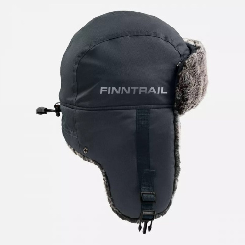 Finntrail Шапка-ушанка Hat Terra 2950 MiddleGrey в Санкт-Петербурге