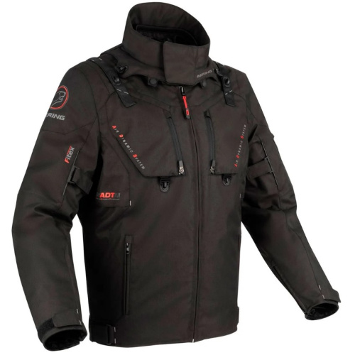 Bering Куртка текстильная Skogar Black в Санкт-Петербурге