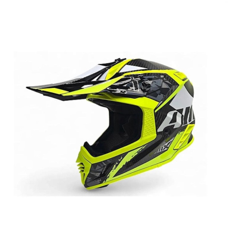 AiM Шлем RH855 Carbon Terrain Black/Yellow в Санкт-Петербурге
