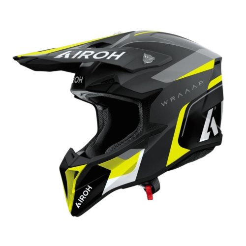 Airoh Шлем Wraaap Conquer Yellow Matt в Санкт-Петербурге