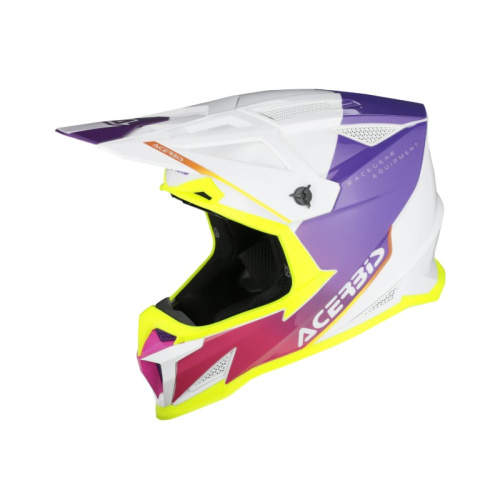 Acerbis Шлем T711 White/Purple в Санкт-Петербурге
