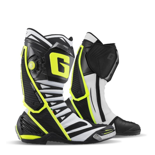 Gaerne Мотоботы GP1 Evo White/Black/Yellow в Санкт-Петербурге
