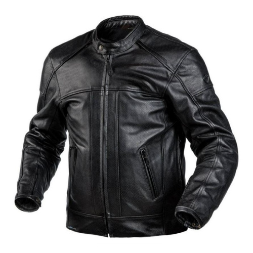 Scout куртка кожаная Daytona Waterproof Black в Санкт-Петербурге