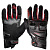 Sweep Перчатки кожаные+текстиль Hammer Black/Red в Санкт-Петербурге