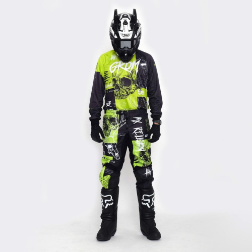 Grom Джерси MX Religion lime в Санкт-Петербурге