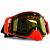 AiM Очки снегоходные с магнитной линзой и подогревом (PRO) 31-103 Accu Heated Orange Glossy в Санкт-Петербурге