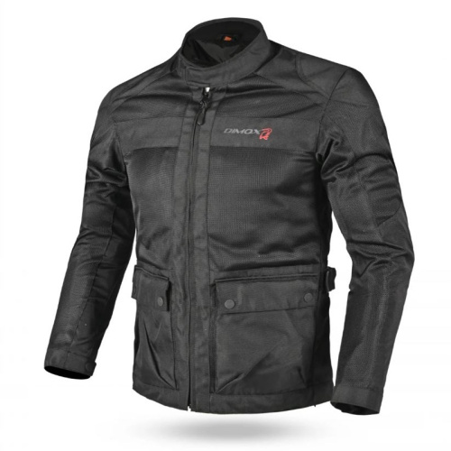 Dimox Мотокуртка текстиль Thunder Mens черный в Санкт-Петербурге