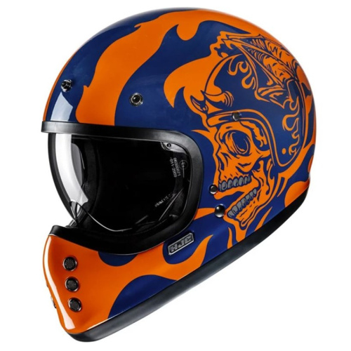 HJC Шлем V60 Flame MC27 в Санкт-Петербурге