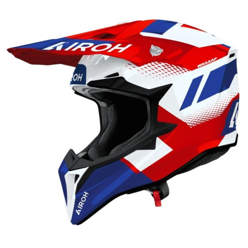 Airoh Шлем Wraaap Vision Red-Blue Gloss в Санкт-Петербурге