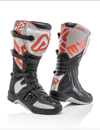 Acerbis Мотоботы кроссовые X-Team Black/Grey в Санкт-Петербурге