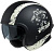 IXS Шлем Jet Helmet iXS 880 2.0 Черно-белый матовый в Санкт-Петербурге