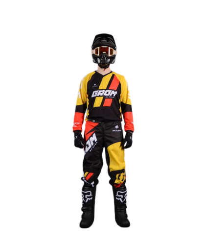 Grom Штаны кроссовые Race Redyellow в Санкт-Петербурге