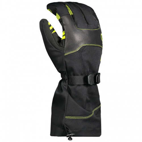 Scott Перчатки Cubrick Black/Lime-green в Санкт-Петербурге