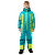 Dragonfly Зимний утепленный комбинезон Gravity Teenager Dark Green - Lime 2025 в Санкт-Петербурге