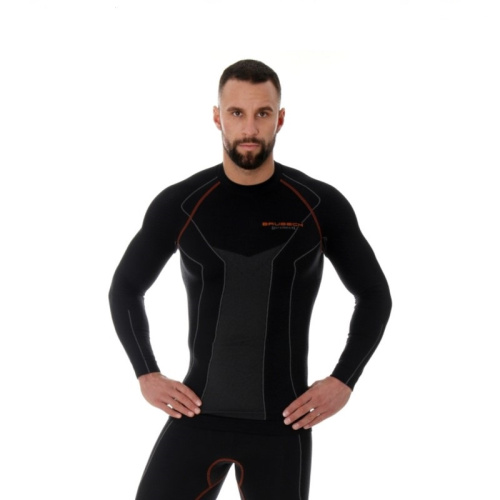 Brubeck Футболка мужская Thermo Protect черный в Санкт-Петербурге