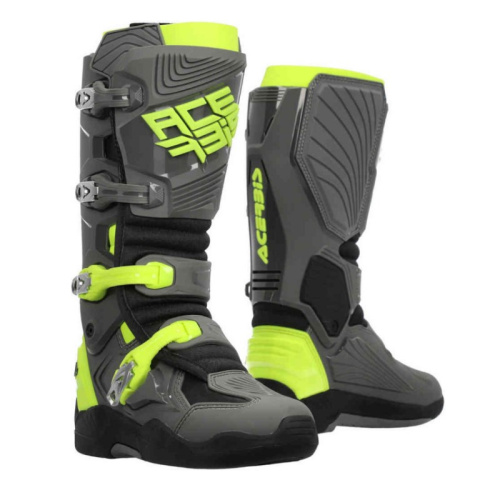 Acerbis Мотоботы кроссовые Whoops Grey/Yellow в Санкт-Петербурге
