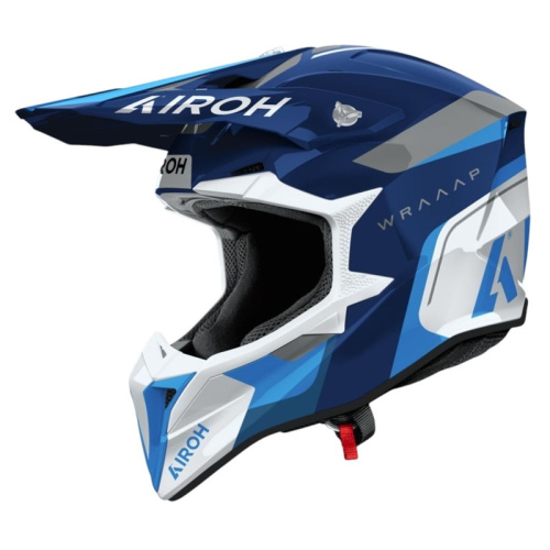 Airoh Шлем Wraaap Conquer Blue Gloss в Санкт-Петербурге