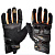 Sweep Перчатки кожаные+текстиль Hammer Black/Orange в Санкт-Петербурге