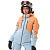 Dragonfly Куртка горнолыжная утепленная Gravity Woman 2025 Mock Orange-Light Blue в Санкт-Петербурге
