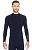 Brubeck Футболка мужская дл.рукав Wool Merino 78% Темно-Синий в Санкт-Петербурге